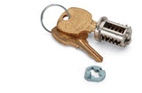 HON Lock Core Kit for Metal Casegoods | Chrome |Key Specified|F23C.217E