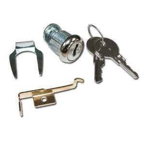HON Lock Cylinder Kit for Vertical Files | Chrome| Key Specified|F24.217E