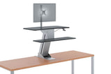 HON Desktop Riser/Sit-to-Stand | Single Monitor Arm